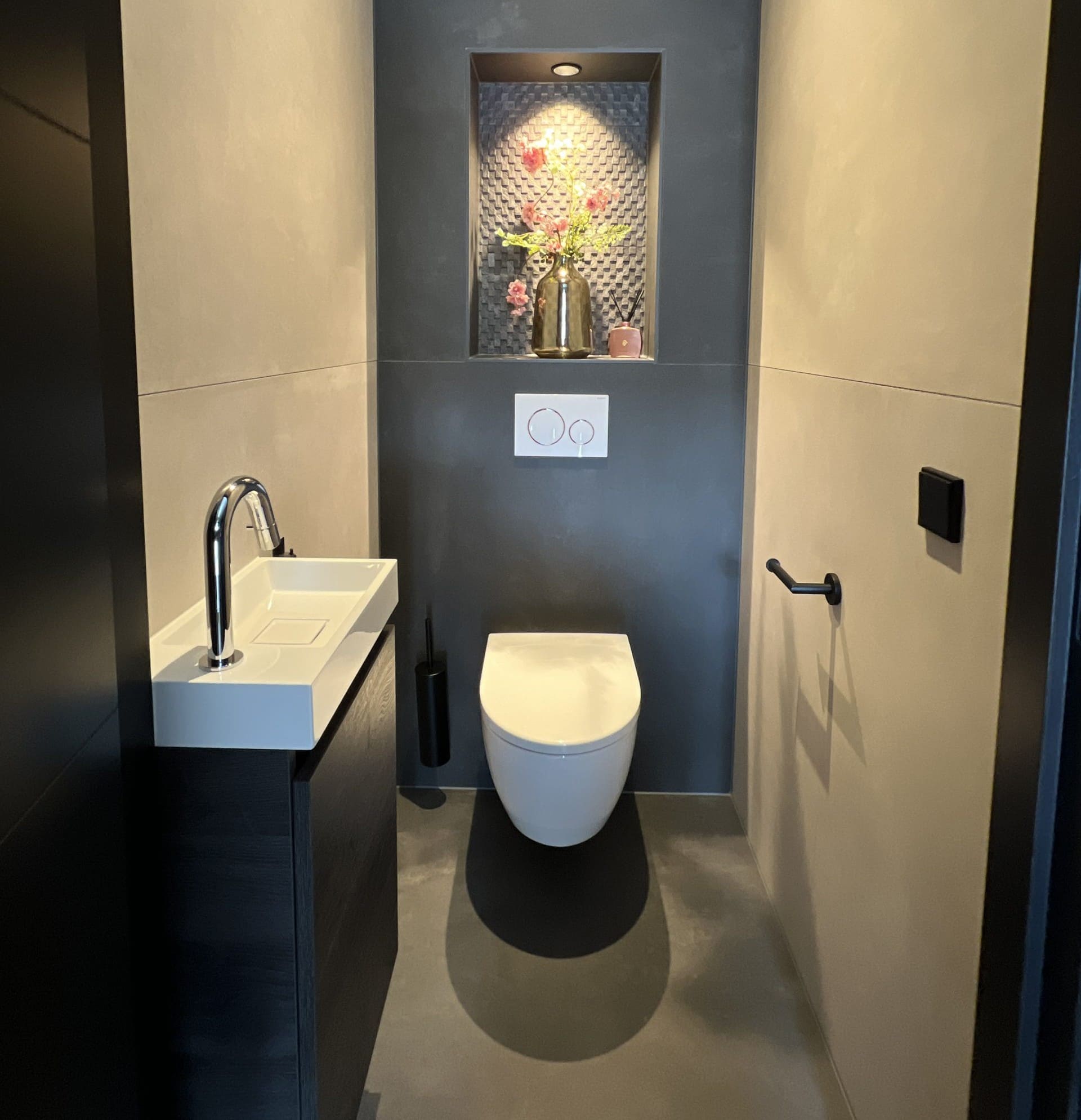 Stoere badkamer: robuuste elegantie en functionele stijl