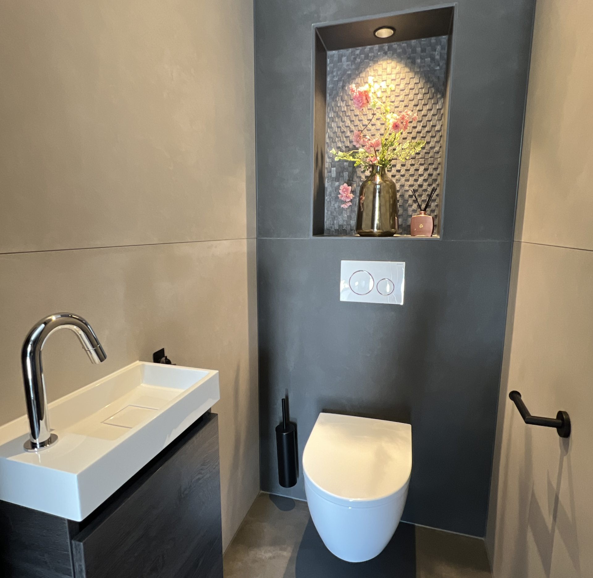 Stoere badkamer: robuuste elegantie en functionele stijl