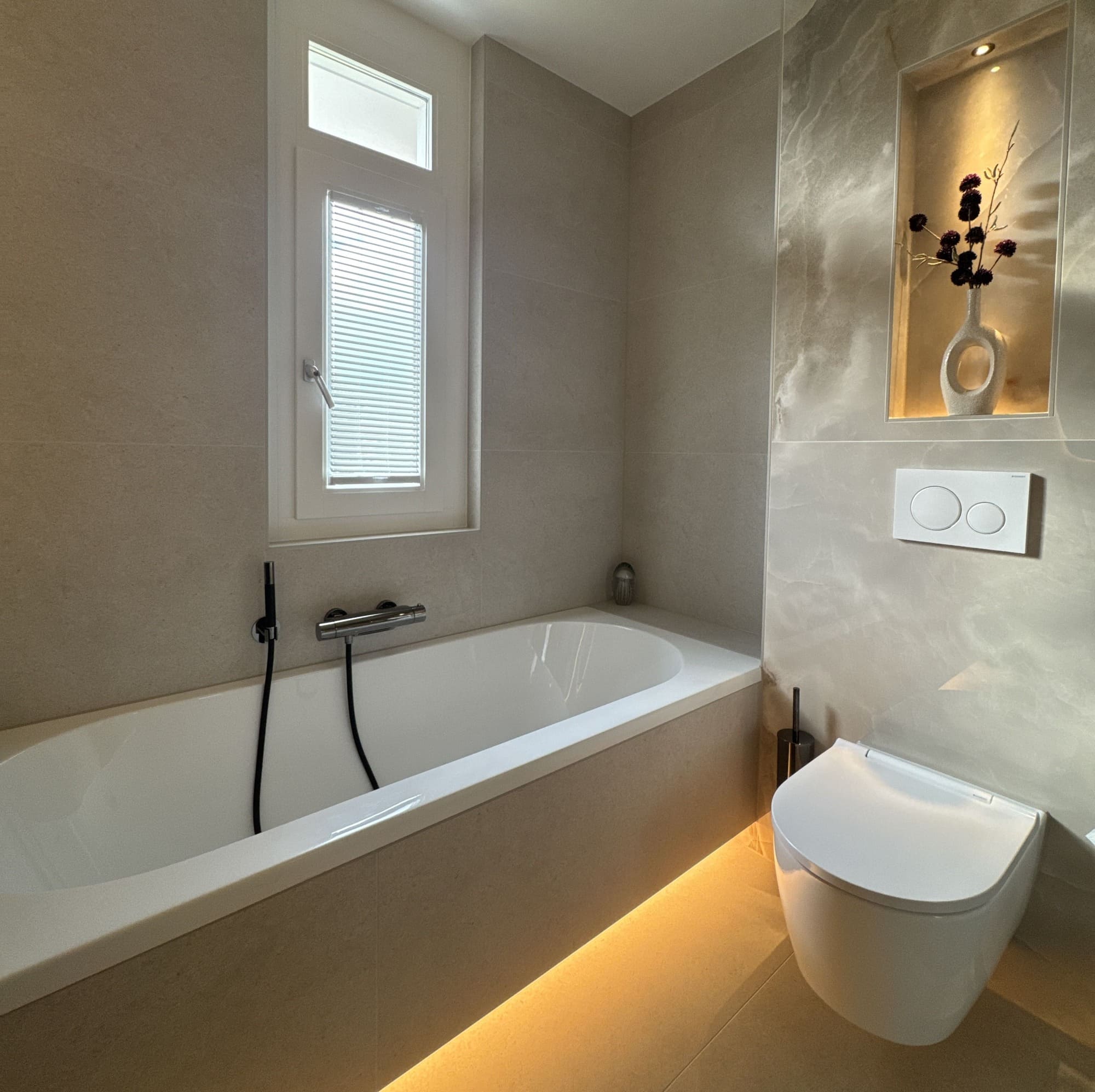 Prachtige nieuwe badkamer