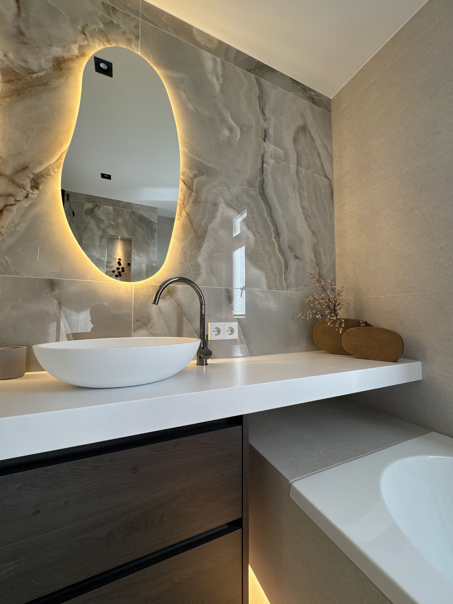 Prachtige nieuwe badkamer