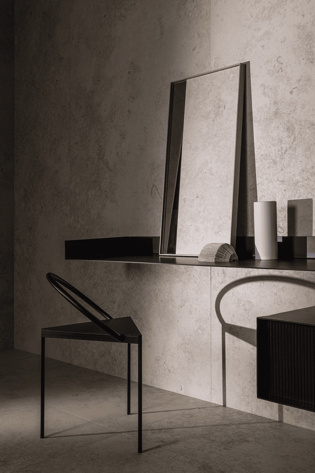 betonlook tegel voorbeeld